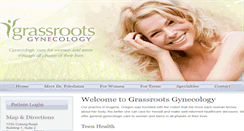 Desktop Screenshot of grassrootsgynecology.com